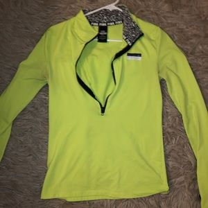 Pink Victoria's Secret Half Zip